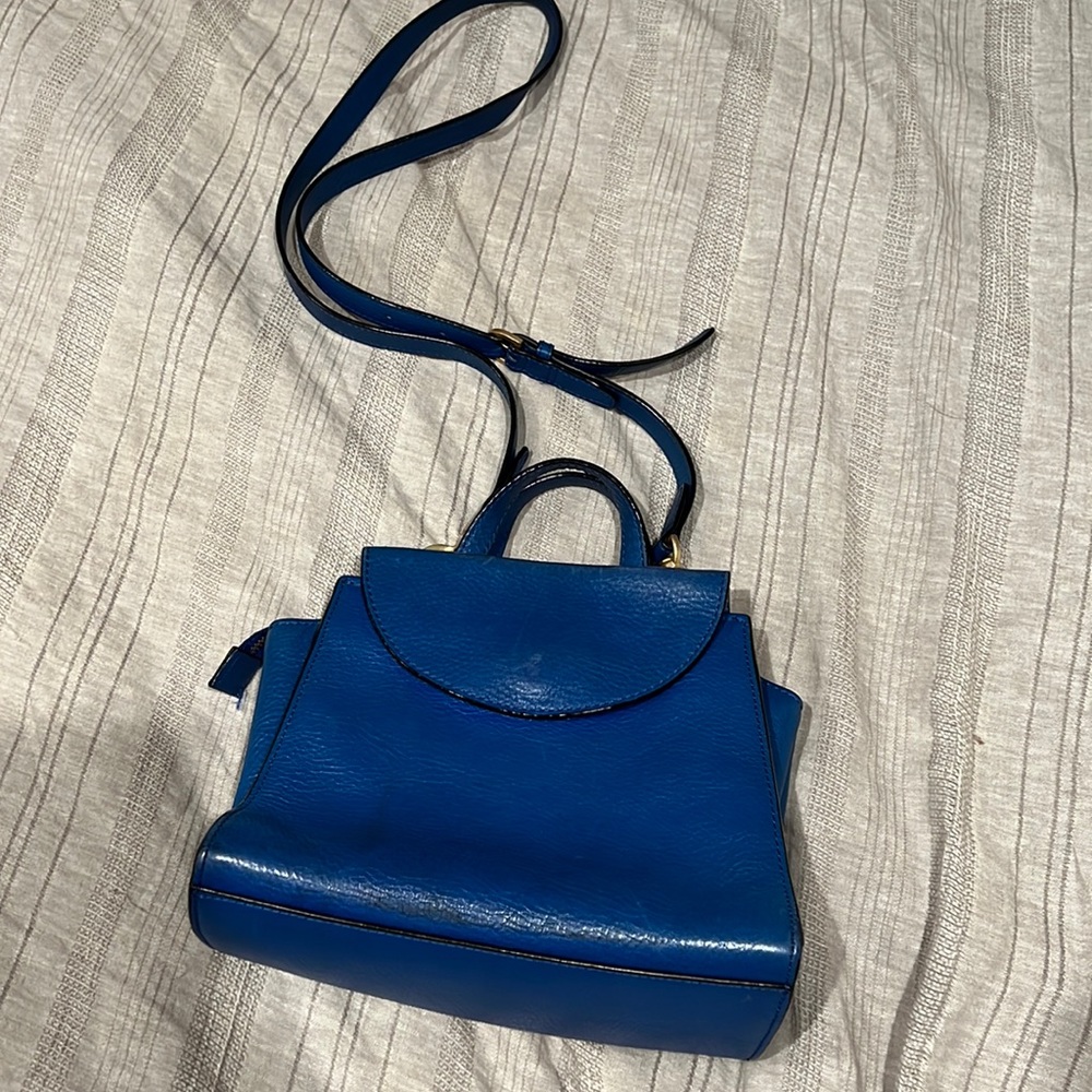 Kate spade Saturday blue mini satchel